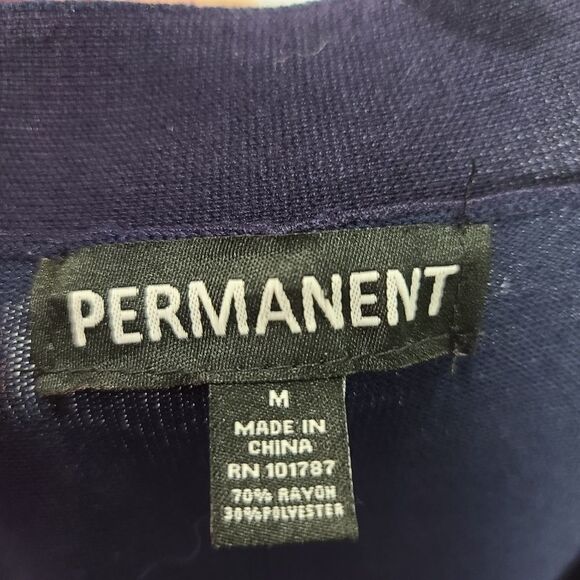 Permanent Blue and Grey Long Cardigan - Picture 4 of 10